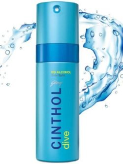 (100ml) cinthol dive no alcohol skin safe deo