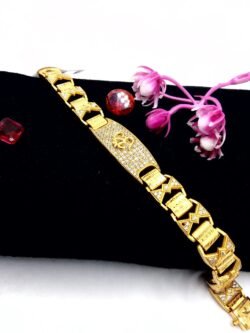 1gram gold plated bracelet 54010