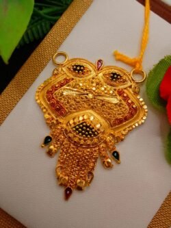1gram gold plated pendant 55437
