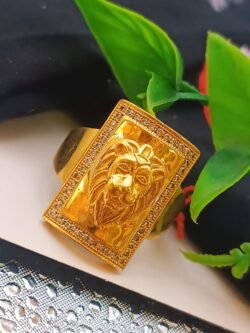 1gram gold plated ring 55833h