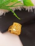 1gram gold plated ring 56007h