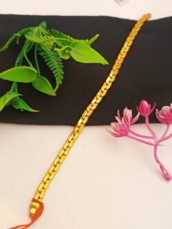 1gram gold plated bracelet 56052h