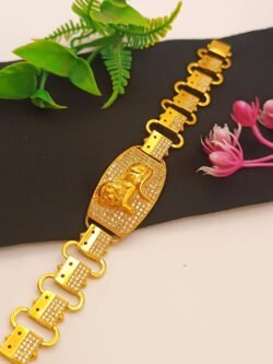 1gram gold plated bracelet 56090h