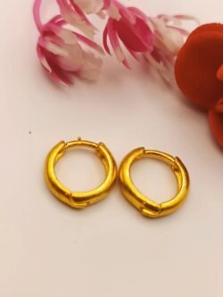 1gram gold plated earring 58025,58032h